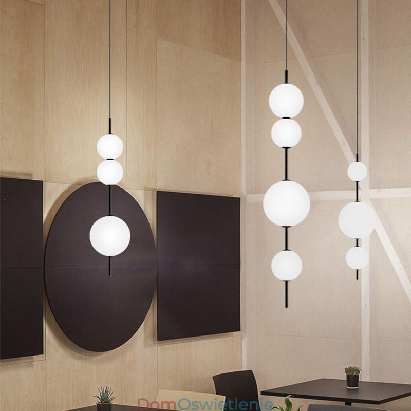 Wisząca lampa Nowoczesna minimalistyczna magiczna fasolka Molecule Ceiling Light