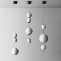 Wisząca lampa Nowoczesna minimalistyczna magiczna fasolka Molecule Ceiling Light