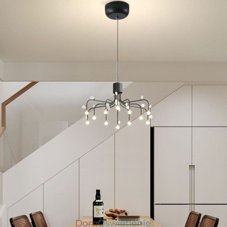 Wisząca lampa Nordic Creative Natural White, sufitowa, 14 świateł Wisząca lampa Nordic Creative Natural White, sufitowa, 14 świateł