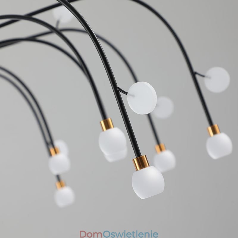 Wisząca lampa Nordic Creative Natural White, sufitowa, 14 świateł