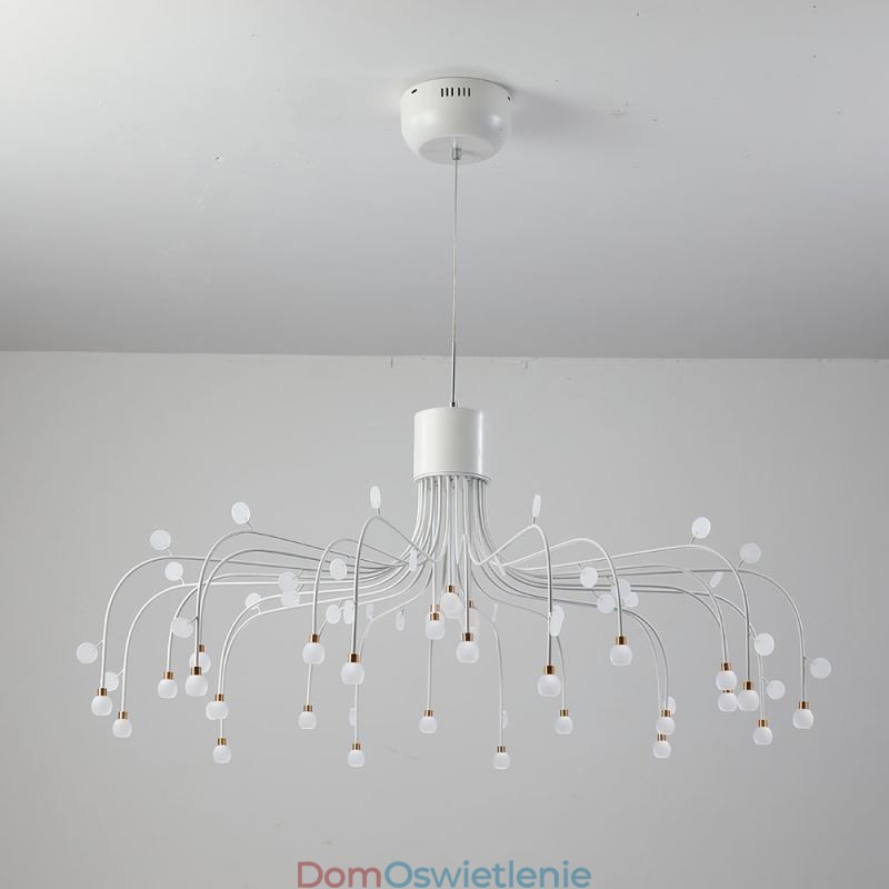 Wisząca lampa Nordic Creative Natural White, sufitowa, 30 świateł