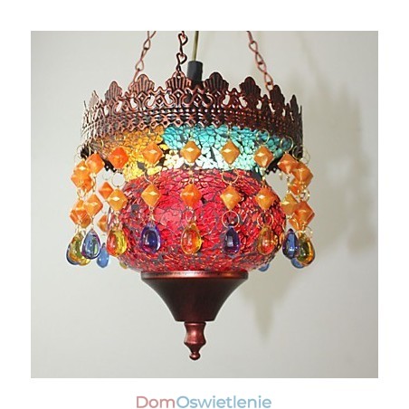 Karta świąteczna Lnternet Cafe Retro Art Żyrandol Industrial Garden