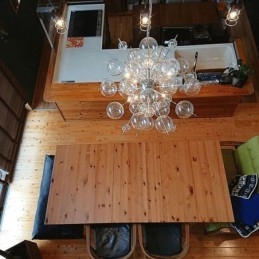Nowoczesna lampa wisząca Minimalistyczna lampa sufitowa ze szkła bąbelkowego
