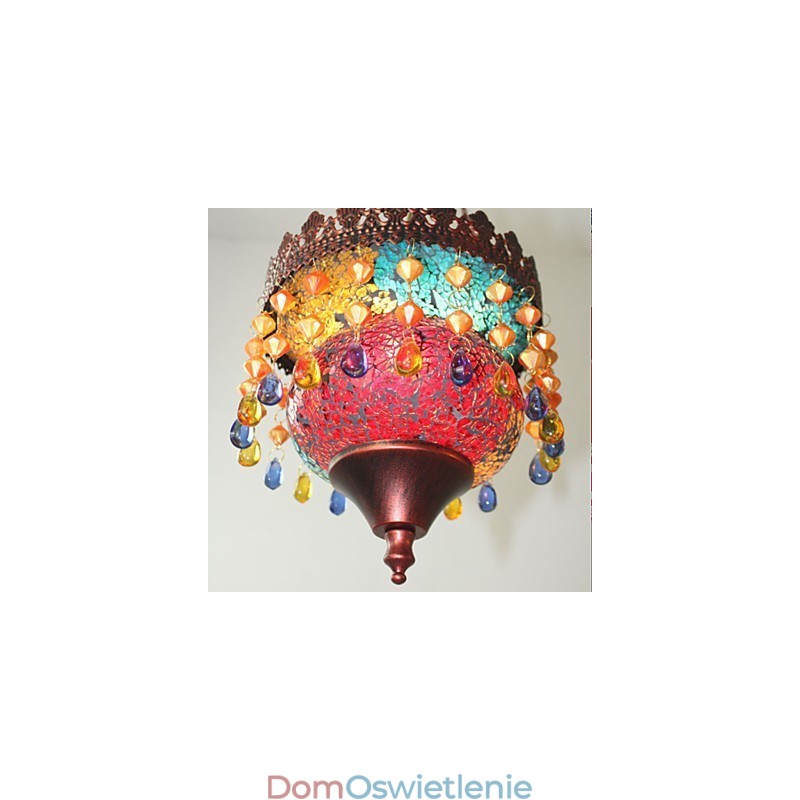 Karta świąteczna Lnternet Cafe Retro Art Żyrandol Industrial Garden