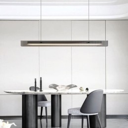 Lampa wisząca 100CM Szklana lampa sufitowa Bezstopniowa ściemnialna z pilotem