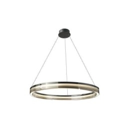 Lampa wisząca 60 80CM Okrągłe szklane lampy sufitowe Trójchromatyczne ściemnianie