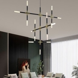 Wisząca lampa łącząca ciepłą biel, kreatywne oświetlenie sufitowe, lampa kombinowana DIY