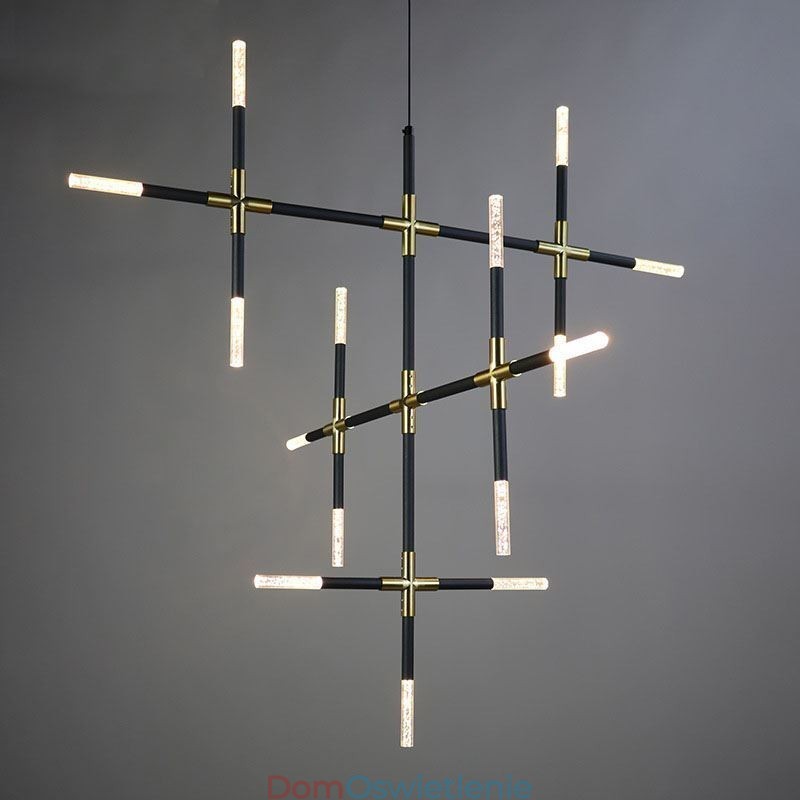 Wisząca lampa łącząca ciepłą biel, kreatywne oświetlenie sufitowe, lampa kombinowana DIY