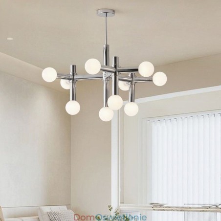 Prosta lampa wisząca z kutego żelaza Magic Beans Molecule Ceiling Light Prosta lampa wisząca z kutego żelaza Magic Beans Molecule Ceiling Light