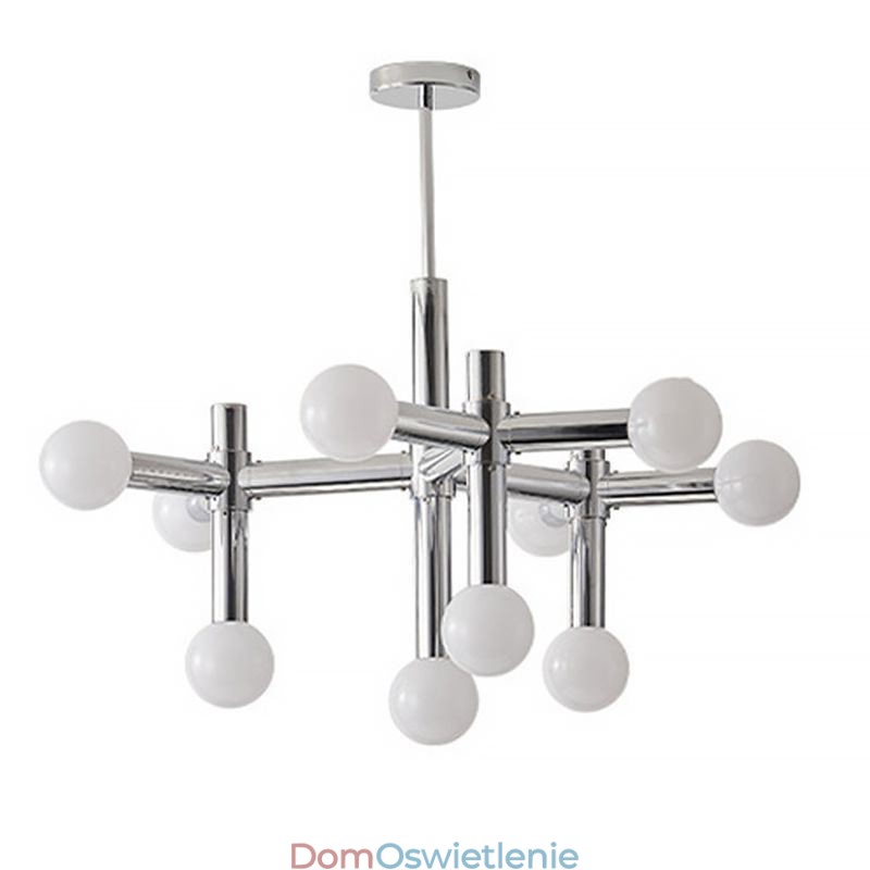 Prosta lampa wisząca z kutego żelaza Magic Beans Molecule Ceiling Light