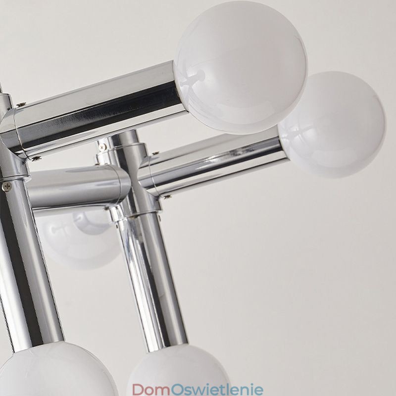 Prosta lampa wisząca z kutego żelaza Magic Beans Molecule Ceiling Light