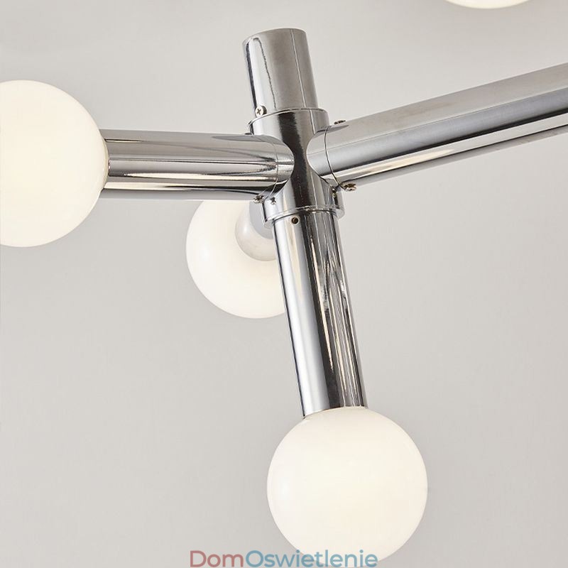 Prosta lampa wisząca z kutego żelaza Magic Beans Molecule Ceiling Light