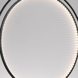 Nordic Wisząca Lampa Kreatywny Pierścień z Kutego Żelaza Sufitowa Lampa