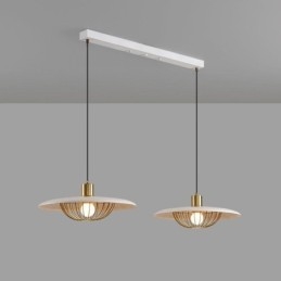 Nordic Wisząca lampa Kreatywny kuty żelazny dysk Sufitowa lampa