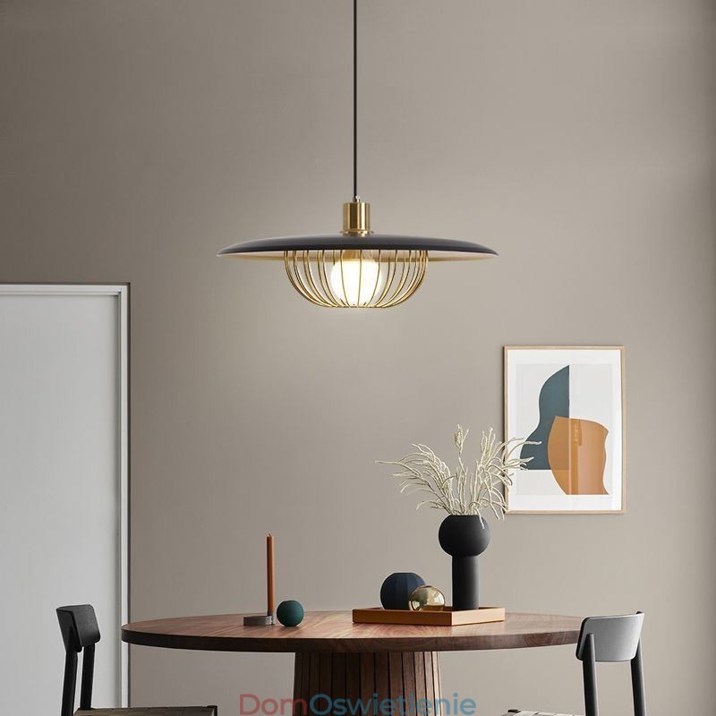 Nordic Wisząca Lampa Kutego Żelaza Kreatywne Lampy Sufitowe Dyskowe