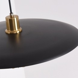 Nordic Wisząca Lampa Kutego Żelaza Kreatywne Lampy Sufitowe Dyskowe
