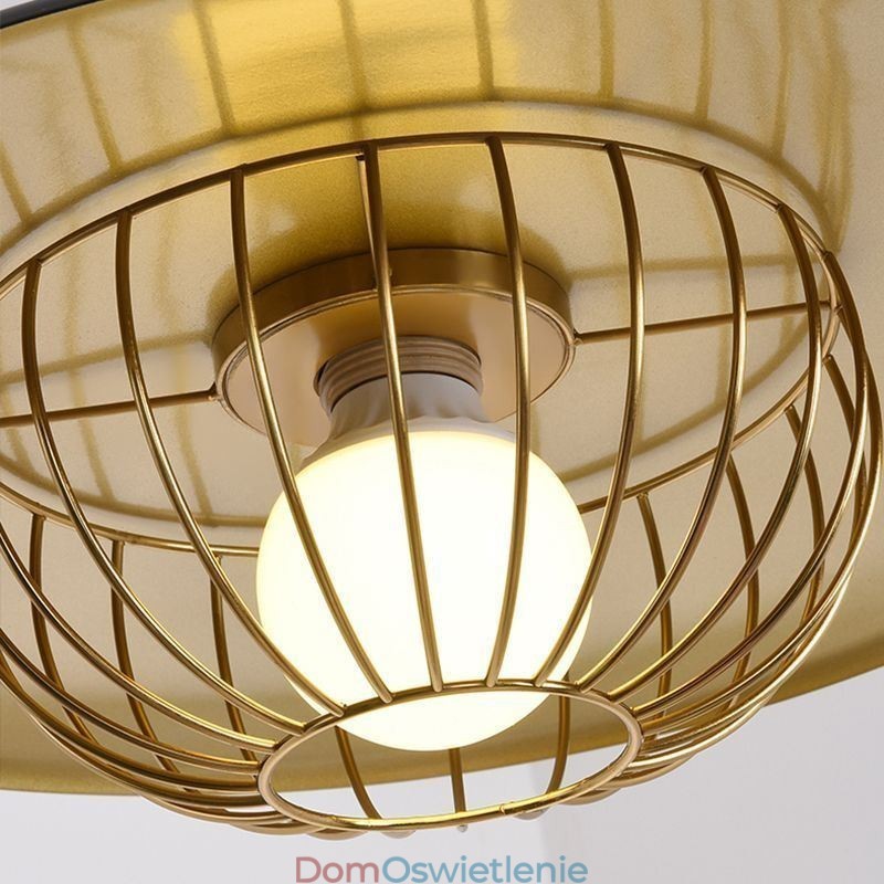 Nordic Wisząca Lampa Kutego Żelaza Kreatywne Lampy Sufitowe Dyskowe