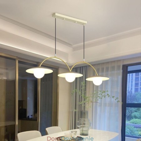 Nordic Wisząca Lampa Kreatywna G9 Kute Żelazo Fala Sufitowa Nordic Wisząca Lampa Kreatywna G9 Kute Żelazo Fala Sufitowa