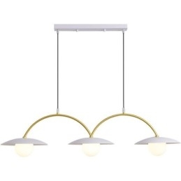 Nordic Wisząca Lampa Kreatywna G9 Kute Żelazo Fala Sufitowa