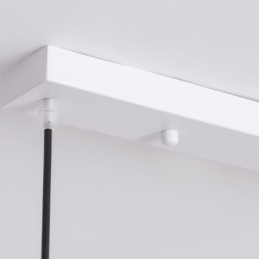 Nordic Wisząca Lampa Kreatywna G9 Kute Żelazo Fala Sufitowa