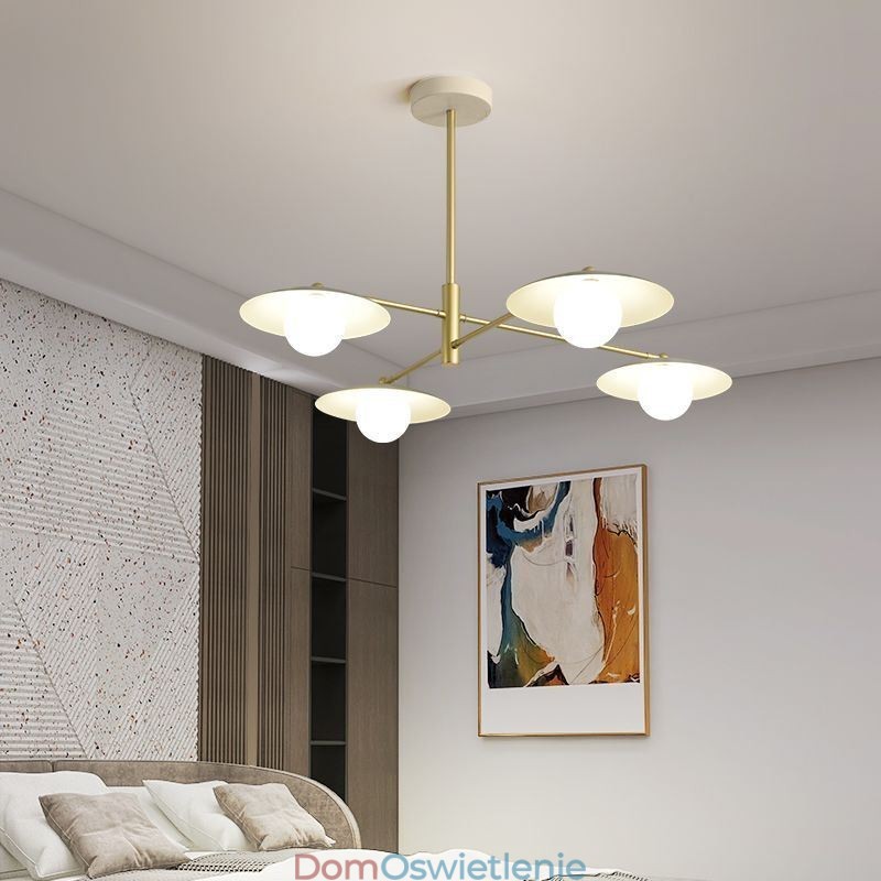 Nordic Wisząca Lampa Kreatywna G9 Kute Żelazne Dyski Sufitowe