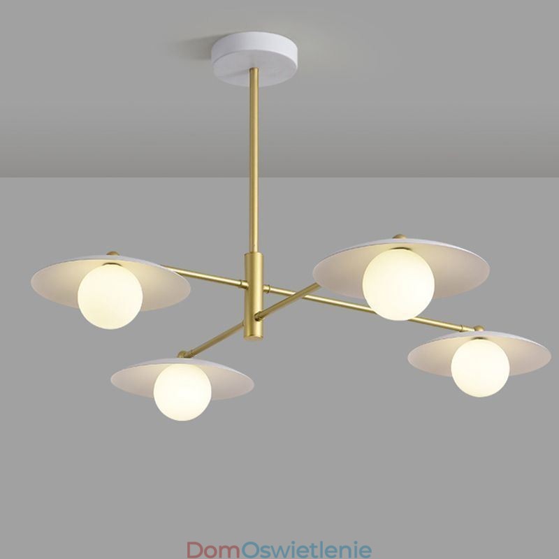 Nordic Wisząca Lampa Kreatywna G9 Kute Żelazne Dyski Sufitowe