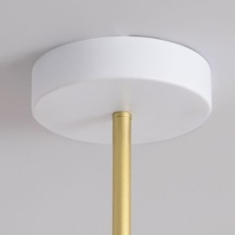 Nordic Wisząca Lampa Kreatywna G9 Kute Żelazne Dyski Sufitowe