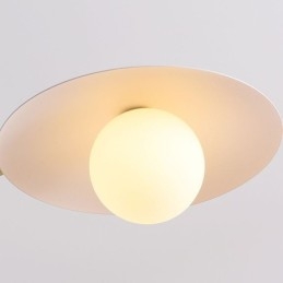 Nordic Wisząca Lampa Kreatywna G9 Kute Żelazne Dyski Sufitowe