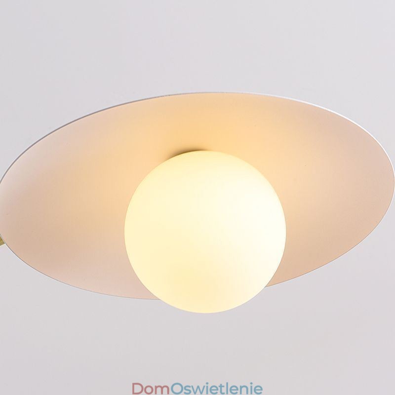 Nordic Wisząca Lampa Kreatywna G9 Kute Żelazne Dyski Sufitowe
