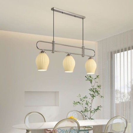 Nordic Wisząca lampa z kutego żelaza Kreatywna lampa sufitowa Stamen Nordic Wisząca lampa z kutego żelaza Kreatywna lampa sufitowa Stamen