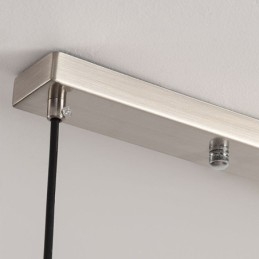 Nordic Wisząca lampa z kutego żelaza Kreatywna lampa sufitowa Stamen