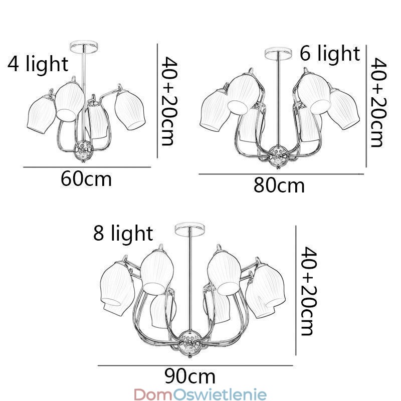 Nordic Wisząca Lampa Kreatywna Kute Żelazo Miedziana Naturalny Kolor Pręcik Sufitowa Lampa
