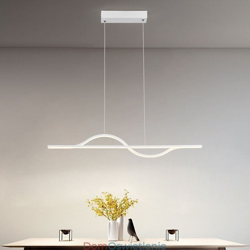 Stylowa lampa wisząca aluminiowa lampa sufitowa Art Wave
