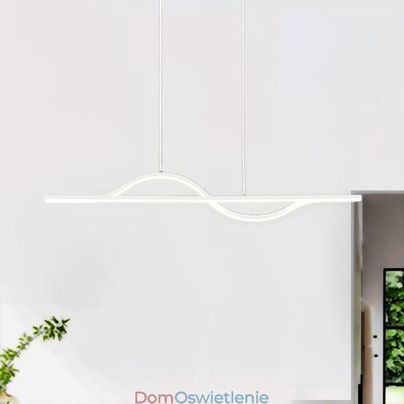 Stylowa lampa wisząca aluminiowa lampa sufitowa Art Wave