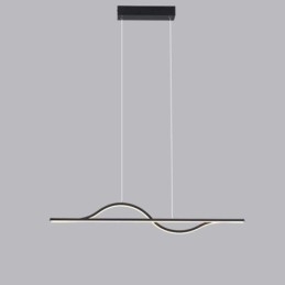 Stylowa lampa wisząca aluminiowa lampa sufitowa Art Wave