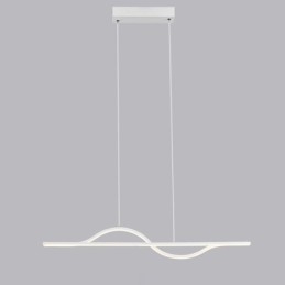 Stylowa lampa wisząca aluminiowa lampa sufitowa Art Wave