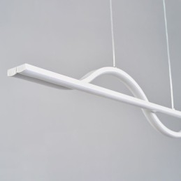 Stylowa lampa wisząca aluminiowa lampa sufitowa Art Wave