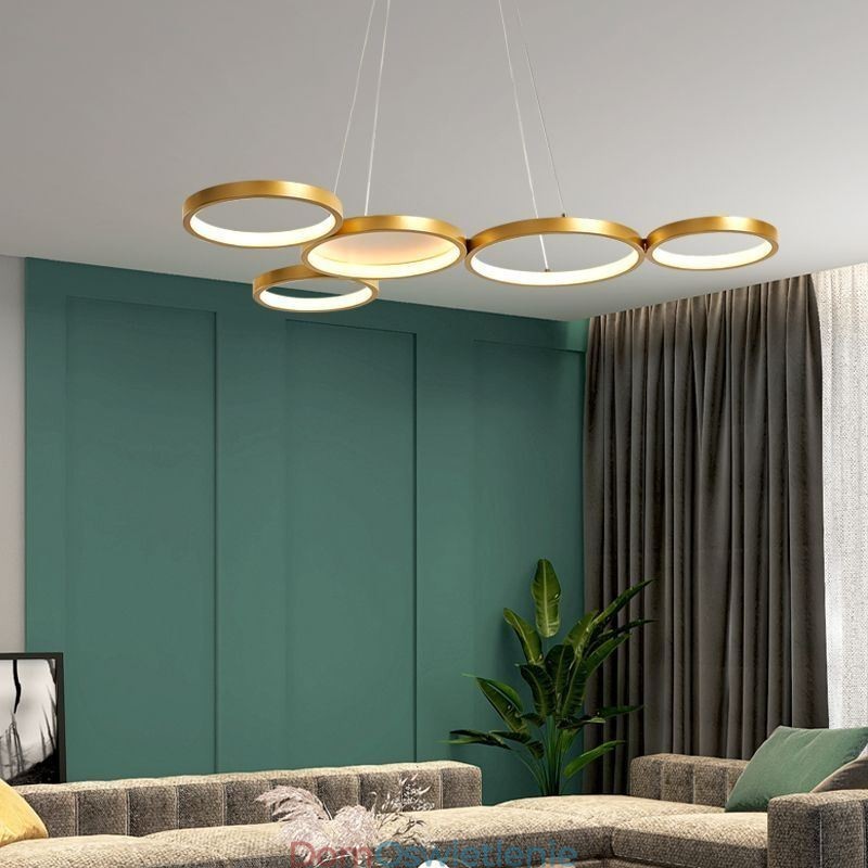 Stylowa lampa wisząca aluminiowa lampa sufitowa artystyczna