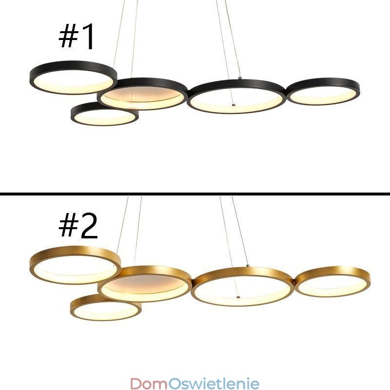 Stylowa lampa wisząca aluminiowa lampa sufitowa artystyczna