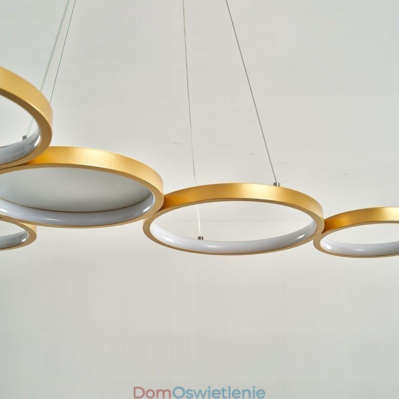 Stylowa lampa wisząca aluminiowa lampa sufitowa artystyczna