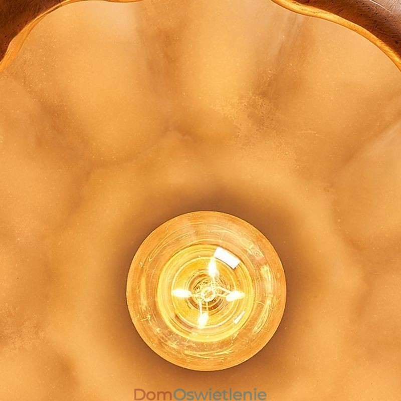 Kreatywna lampa wisząca w kształcie dyni, japońska lampa sufitowa w stylu retro