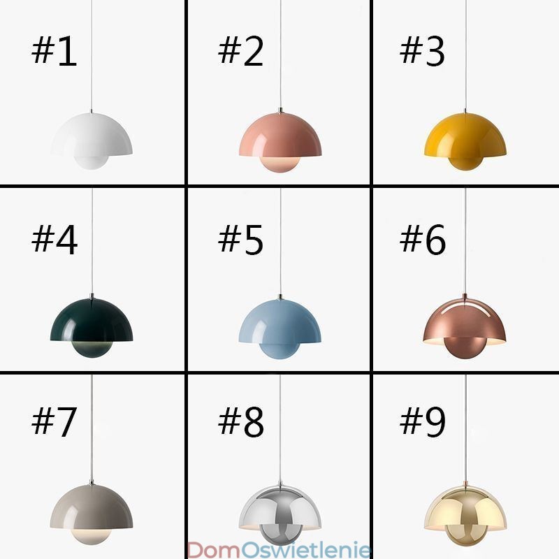 Nowoczesna lampa wisząca Macaron dekoracyjna lampa wisząca