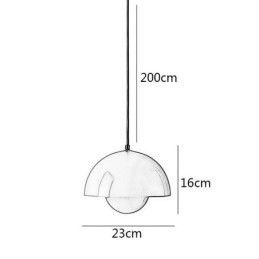Nowoczesna lampa wisząca Macaron dekoracyjna lampa wisząca