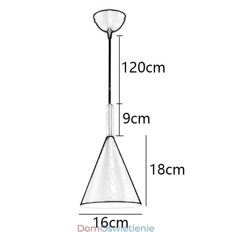 Nordic Macaron Lampa wisząca pojedyncza głowica Lampa wisząca