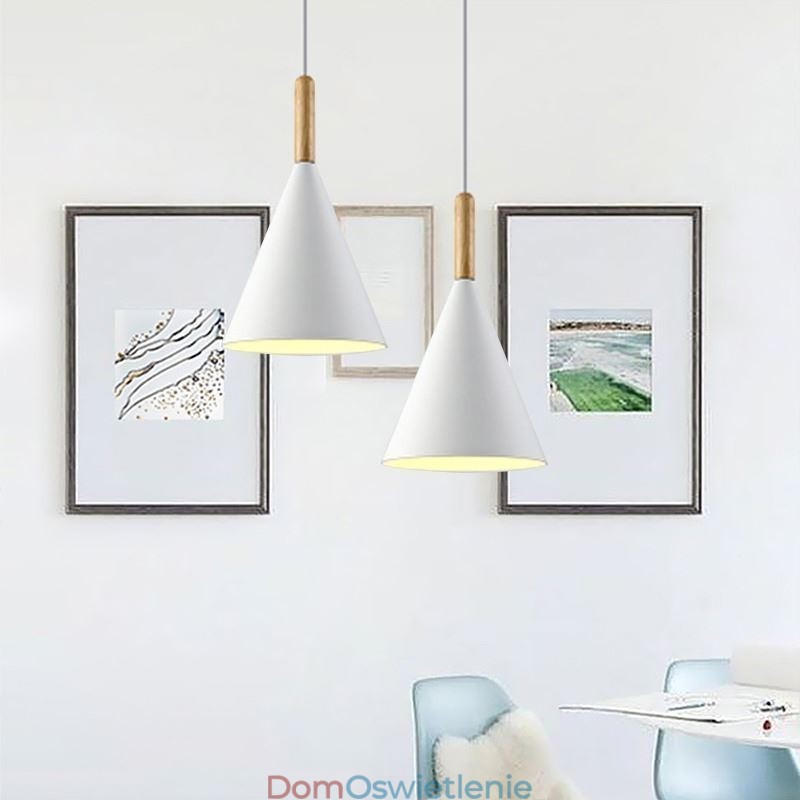 Nordic Macaron Lampa wisząca pojedyncza głowica Lampa wisząca