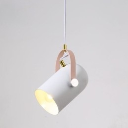 Nordic Kolorowa lampa wisząca Macaron Pojedyncza lampa wisząca