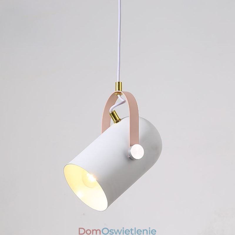 Nordic Kolorowa lampa wisząca Macaron Pojedyncza lampa wisząca