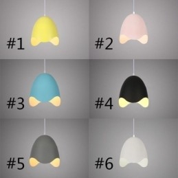 Kreatywna lampa wisząca Macaron pojedyncza lampa wisząca