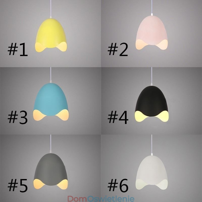 Kreatywna lampa wisząca Macaron pojedyncza lampa wisząca