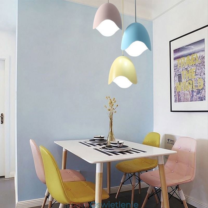 Kreatywna lampa wisząca Macaron pojedyncza lampa wisząca